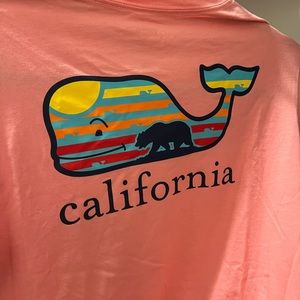 vineyard vines pink california t shirt